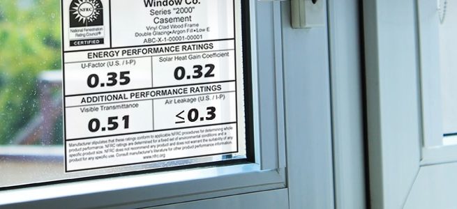How to Read a Window Energy Efficiency Label