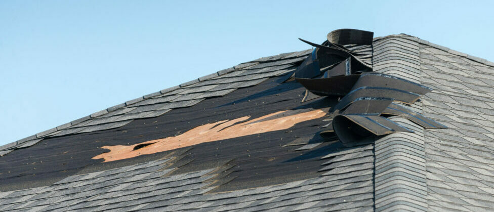 storm and hail damage to your roof