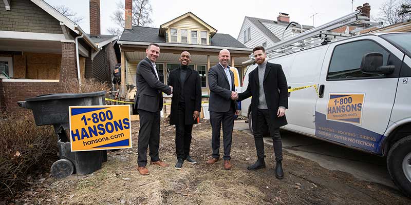 1-800-HANSONS Helps Revitalize Detroit Property